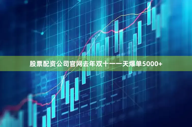 股票配资公司官网去年双十一一天爆单5000+
